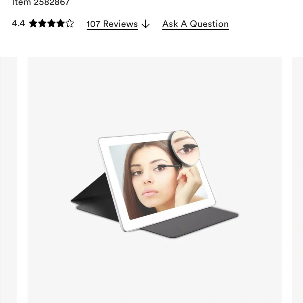 New! Conair HALO Magnified Mirror- Travel - Picture 5 of 9